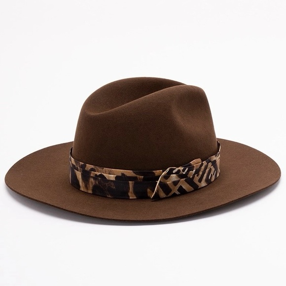 FENDI FF logo wool felt fedora hat - Picture 4 of 5